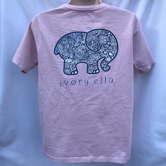 Ivory Ella Pink Short Sleeve Tshirt 
